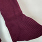 Suéter feminino plus size com babados estilo &amp; co, roxo, tamanho extragrande