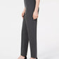 Calça esportiva feminina Karen Scott, reta, tamanho extra grande, cor carvão