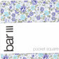 Bar III Masculino Douglas Floral Pocket Square Marinho Tamanho Regular