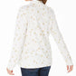 Karen Scott Blusa Feminina Snowy Glory Gola Simulada Preta Tamanho Grande