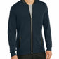 Cardigan masculino com zíper frontal da INC International Concepts, azul escuro, tamanho XXX-G