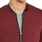 Cardigan masculino com zíper frontal da INC International Concepts, marrom, tamanho pequeno