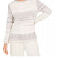 Suéter tingido espacial de chenille feminino Style &amp; Co, branco, tamanho extragrande