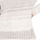 Suéter tingido espacial de chenille feminino Style &amp; Co, branco, tamanho extragrande