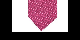 Gravata Alfani Slim Neat Masculina Rosa Tamanho Regular