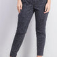Calça jeans skinny feminina curvilínea estilo &amp; co, cinza, tamanho 6