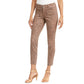 Calça jeans skinny estampada feminina Style &amp; Co Curvy-Fit Wild Puma tamanho 10
