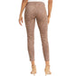 Calça jeans skinny estampada feminina Style &amp; Co Curvy-Fit Wild Puma tamanho 10