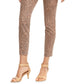 Jeans Skinny Curvy-Fit Estampado Estilo &amp; Co Marrom Tamanho 12