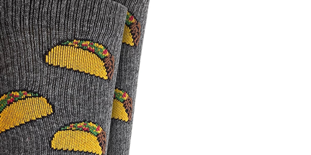 Meias Taco Masculinas Bar III Cinza Escuro Tamanho Regular