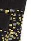 Meias Alfani Pixel Masculinas Pretas Tamanho Regular