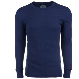 Camisa térmica masculina Alfani azul marinho tamanho XX-G