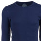 Camisa térmica masculina Alfani azul marinho tamanho XX-G