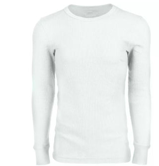 Camisa térmica masculina Alfani branca tamanho pequeno
