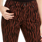 Calça jeans skinny com estampa de tigre INCEssentials da INC International Concepts, tamanho 2, marrom