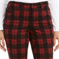 Calça jeans feminina xadrez com controle de barriga Charter Club, preta, tamanho 10