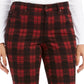 Calça jeans feminina xadrez com controle de barriga Charter Club, preta, tamanho 8