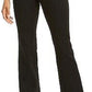Jeans feminino estilo &amp; co Ella Pull-On Bootcut, preto, tamanho pequeno