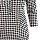 Camisa polo feminina estampada com manga 3/4 Charter Club, preta, tamanho extragrande
