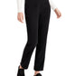 Calça Esportiva Feminina Karen Scott Microfleece Preta Tamanho Extra Pequeno