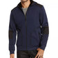 Jaqueta com capuz Overbound masculina INC International Concepts azul escuro tamanho XXX grande
