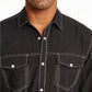 Camisa Lambert Masculina INC International Concepts Preta Tamanho Pequeno