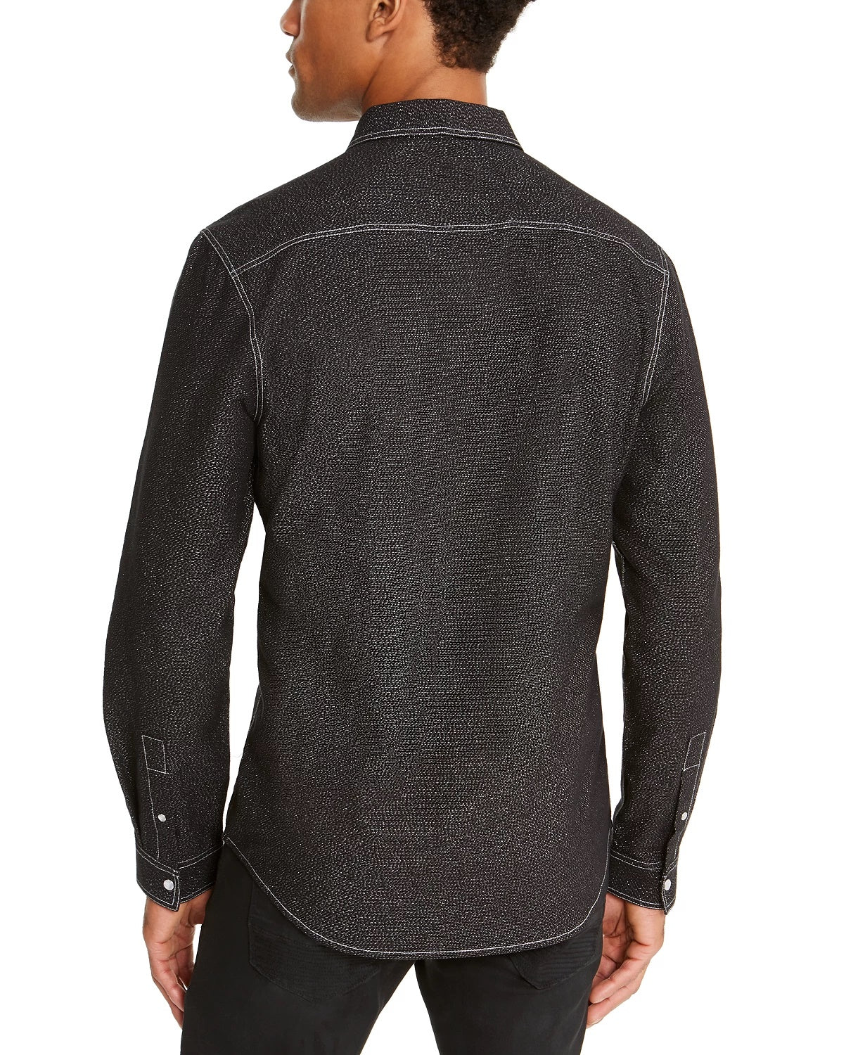 Camisa Lambert Masculina INC International Concepts Preta Tamanho Pequeno