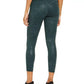 Leggings femininas Ideology com estampa animal em tons verde-escuro, tamanho XX-G