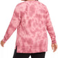 Ideology Moletom feminino plus size tie-dye roxo tamanho XXX-G
