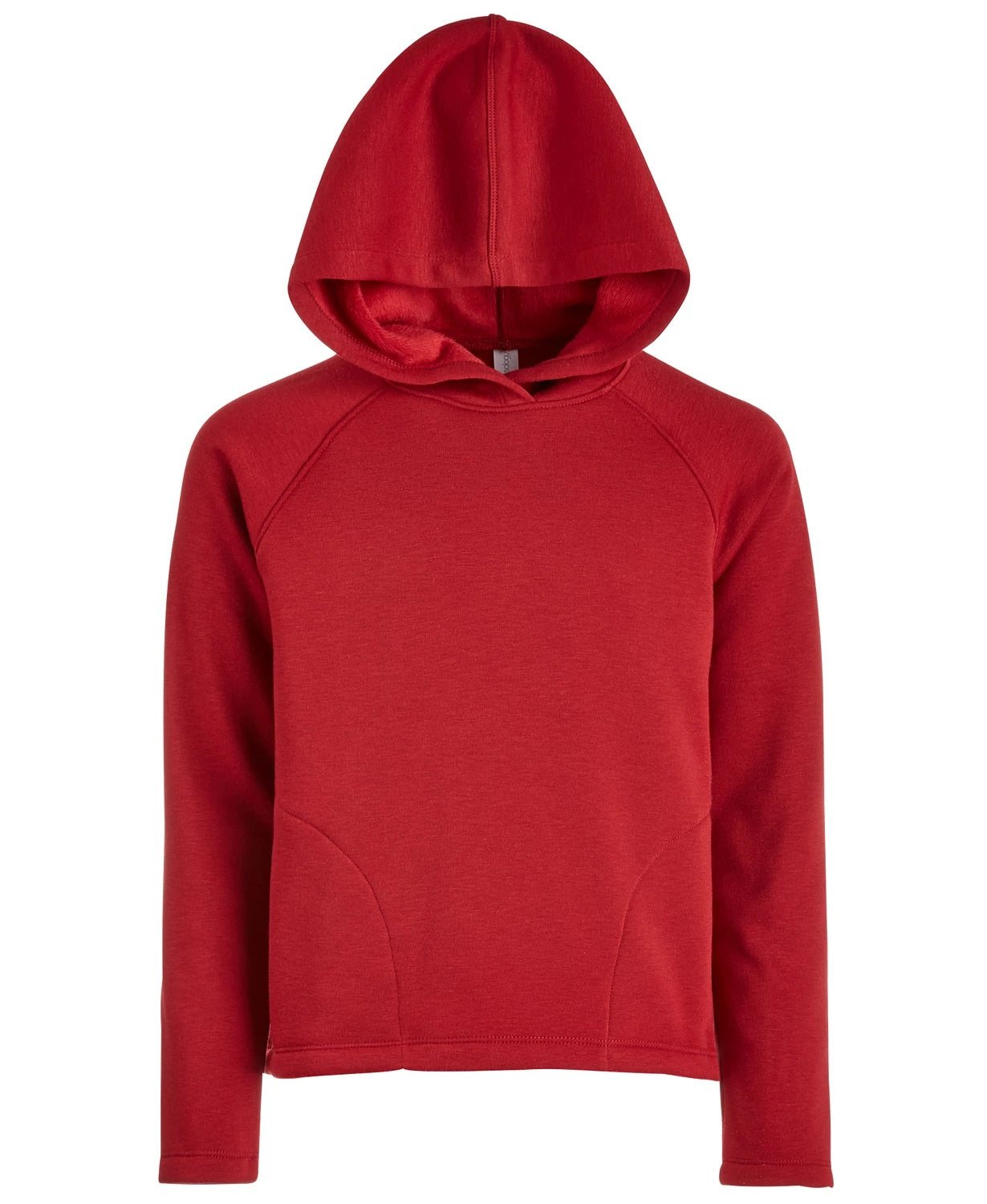 Ideologia Big Girls Sólido Hoodie Vinho Tamanho Pequeno