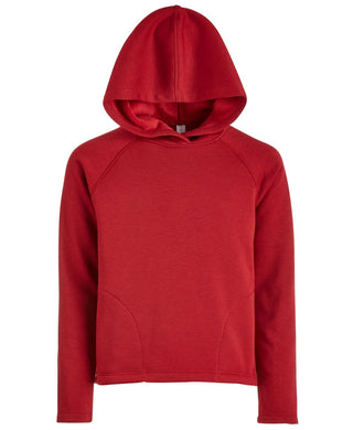Ideology Big Girls Solid Hoodie Wine Size Small