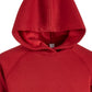 Ideologia Big Girls Sólido Hoodie Vinho Tamanho Pequeno
