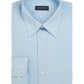 Camisa social masculina Club Room Classic/Regular Fit, azul, tamanho 34-35
