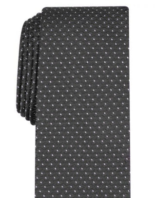 Gravata Alfani Masculina Slim Geométrica Preta