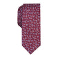 Gravata floral fina Penrose masculina Bar III azul tamanho regular