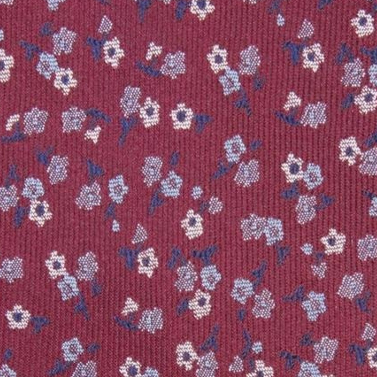 Gravata floral fina Penrose masculina Bar III tamanho vinho regular