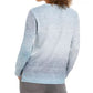 Suéter feminino Ombre Style &amp; Co, azul marinho, tamanho médio