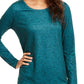 Top feminino estampado com recorte nas costas, verde, tamanho pequeno, da Ideology