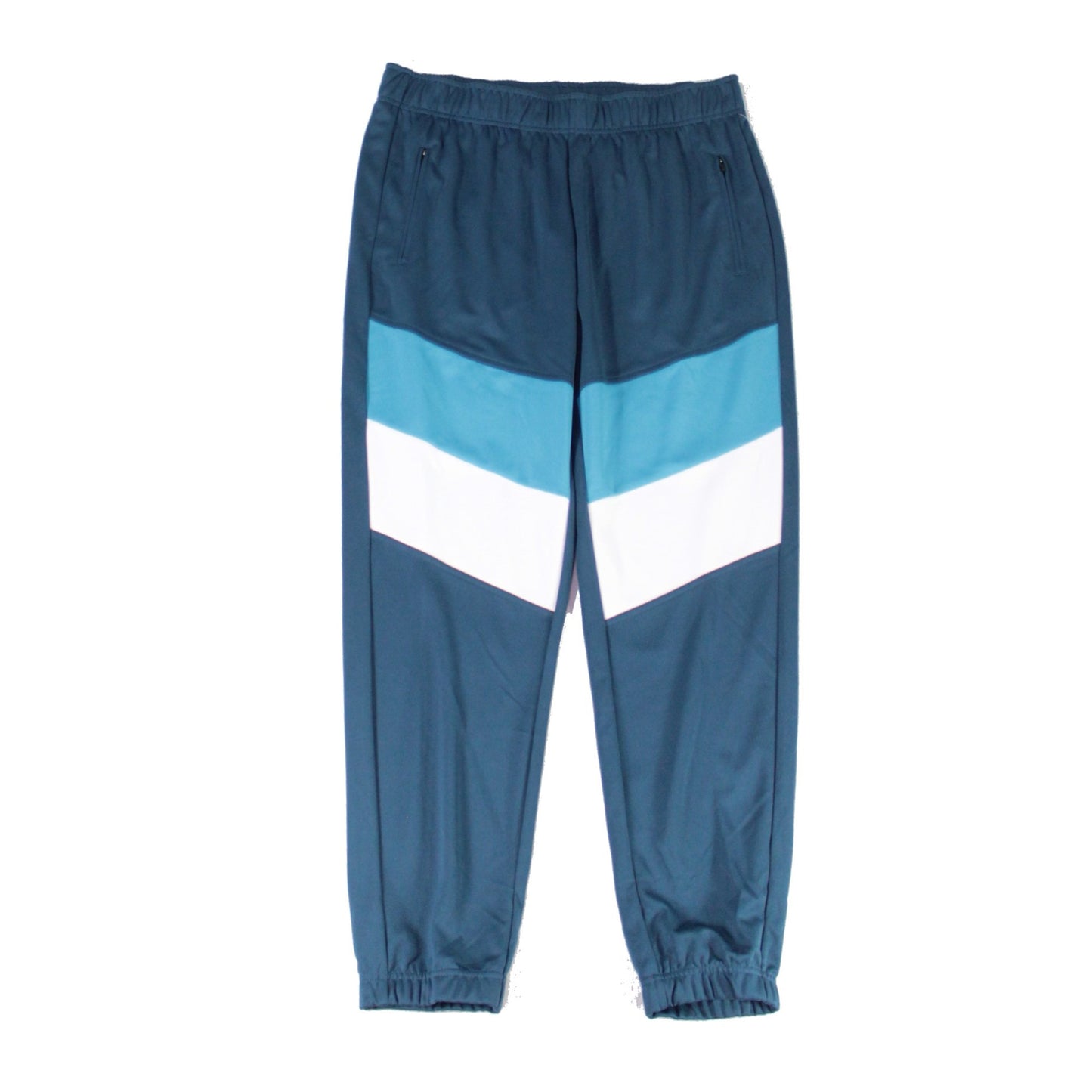 Calça de corrida masculina Ideology Colorblocked Aqua tamanho XXG