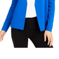 Cardigan Alfani Feminino Aberto na Frente Azul Escuro Tamanho Grande