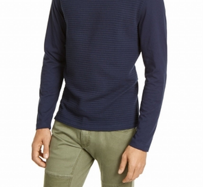 Camiseta masculina otomana INC International Concepts, azul marinho, tamanho XX-G