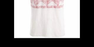 Camiseta masculina americana estampada branca tamanho médio