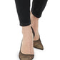 Calças jegging jeans femininas da INC International Concepts, pretas, tamanho 2