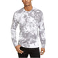 Suéter masculino Gnover Tie Dye da INC International Concepts, branco, tamanho pequeno
