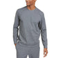 Moletom Alfani Masculino Classic Fit Stretch Listrado Cinza Tamanho Grande