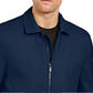 Jaqueta Alfani Masculina Full-Zip Azul Escuro Tamanho X-G