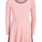 Conjunto de 2 peças de blusa e saia Epic Threads Big Girls, rosa, tamanho grande