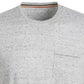 Camiseta masculina Sun + Stone Blair com gola contrastante e costura, tamanho XX-G
