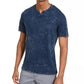 Camiseta masculina tie-dye da INC International Concepts Row, azul, tamanho grande