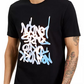 Camiseta masculina com estampa de grafite da INC International Concepts, preta, tamanho pequeno